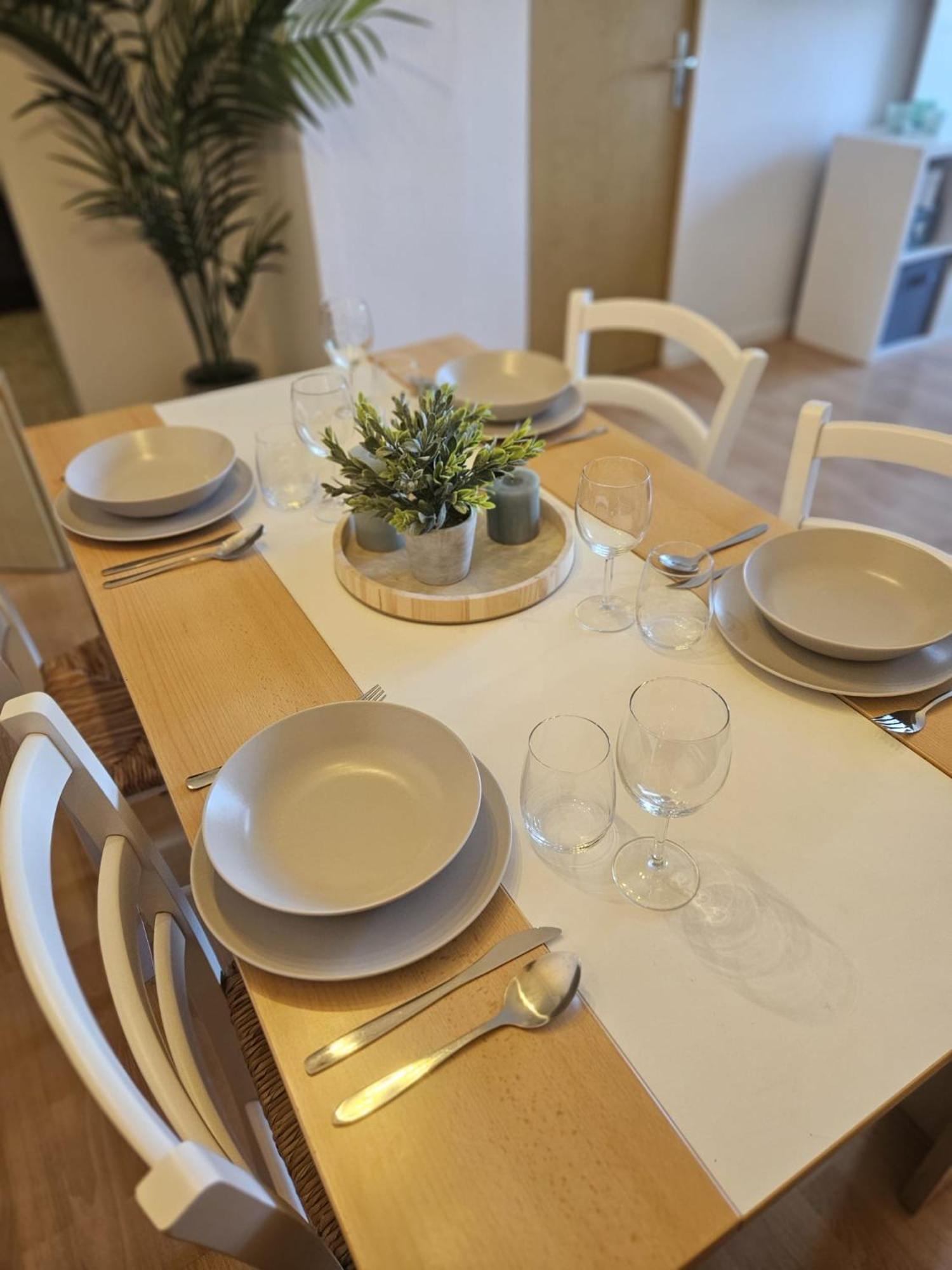 Schoene Ferienwohnung Ueber Den Daechern Von Plauen Exteriör bild